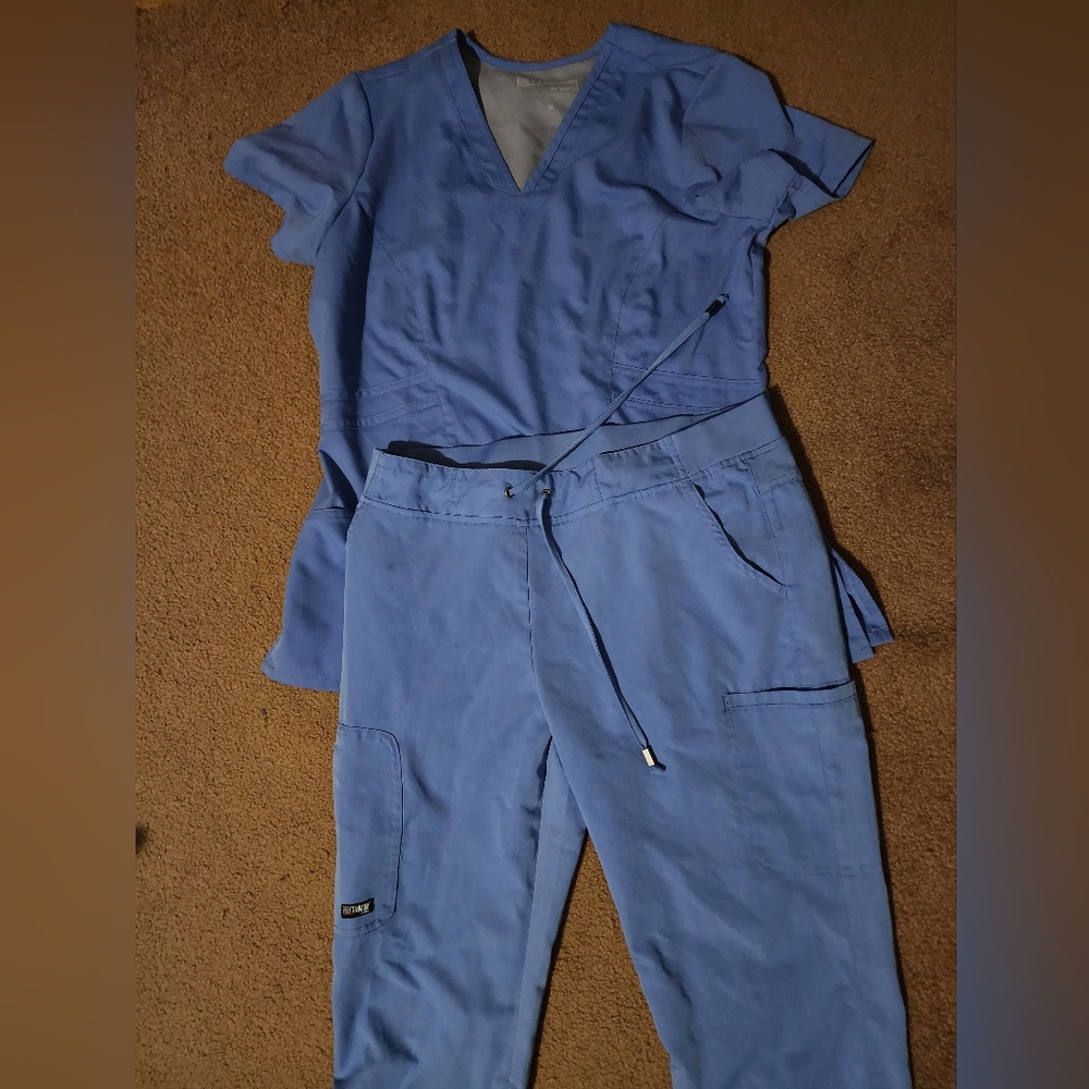 Never Worn Grey's Anatomy Light Blue Scrubs